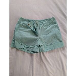 7th Avenue Women's Size 6 Mint Green Cotton Shorts With Pockets